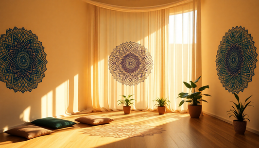 Elevate Your Space: Infusing Spiritual Serenity with Mandala Designs